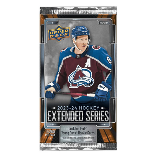 2023-24 Upper Deck Extended Series NHL Hockey Hobby Pack