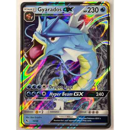 Gyarados GX Holo Ultra Rare 16/68