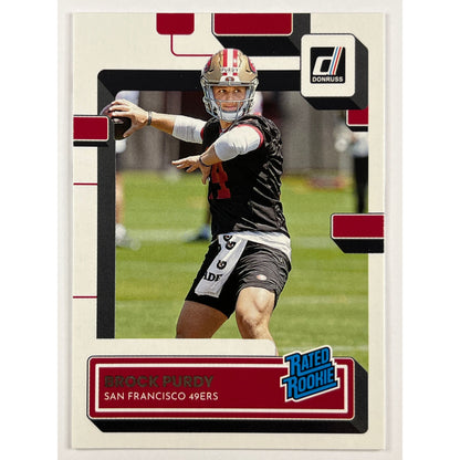 2022 Donruss Brock Purdy Rated Rookie