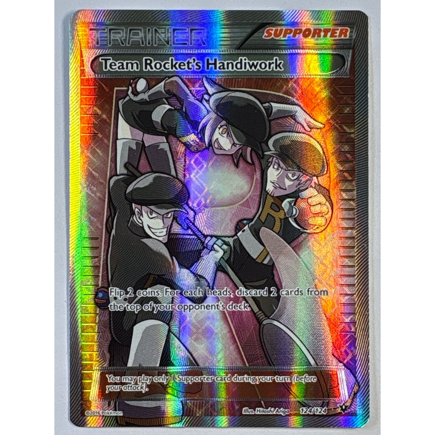 Team Rocket’s Handiwork Holo Ultra Rare 124/124 | Local Legends Cards & Collectibles