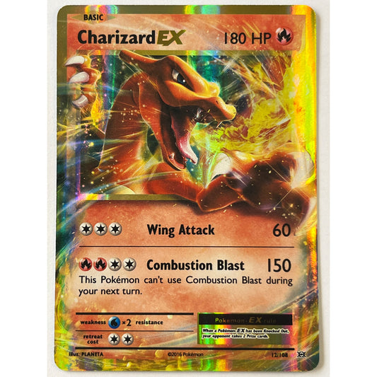 Charizard EX Holo Ultra Rare 12/108