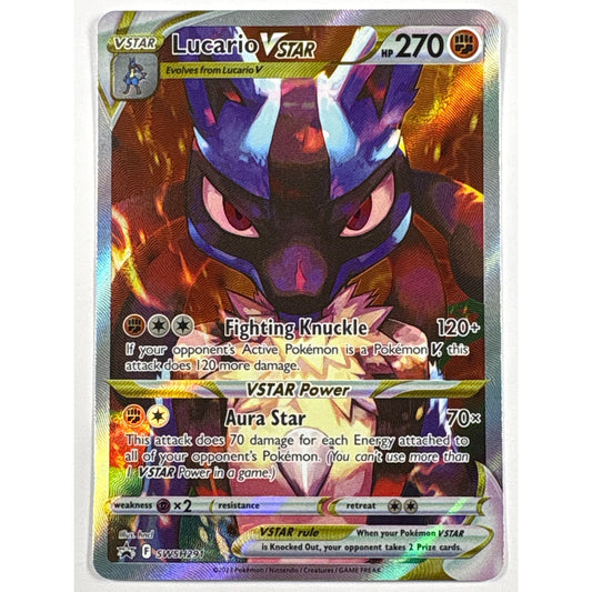 Lucario VSTAR Holo Black Star Promo SWSH291 | Local Legends Cards & Collectibles
