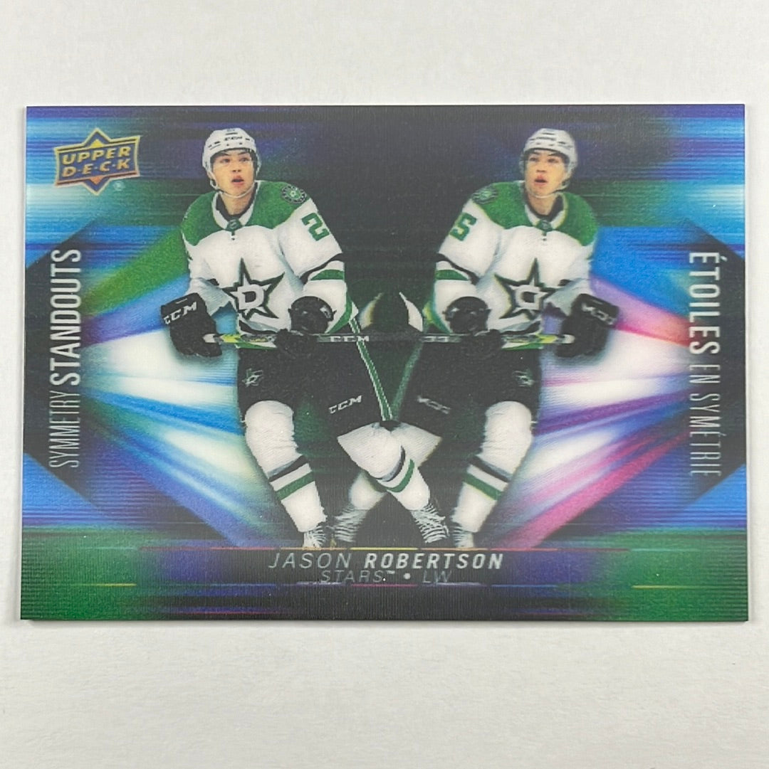 2023-24 Tim Hortons Jason Robertson Symmetry Standouts Lenticular