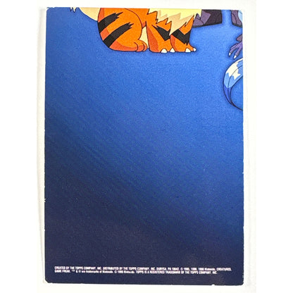 Topps Pokemon TV Annimation #52 Meowth TV11 Embossed Holo