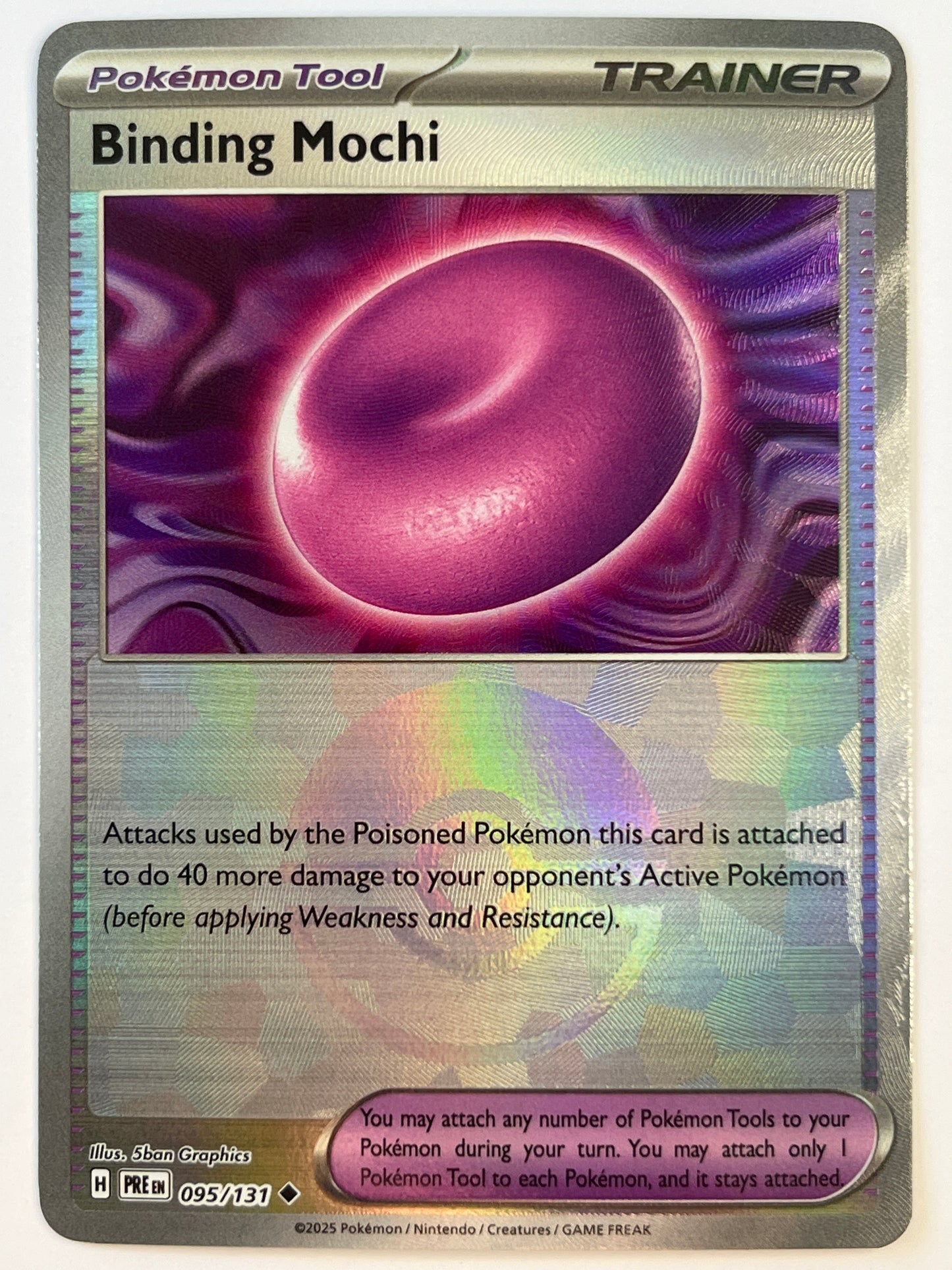 Binding Mochi Pokéball Holo Uncommon 095/131