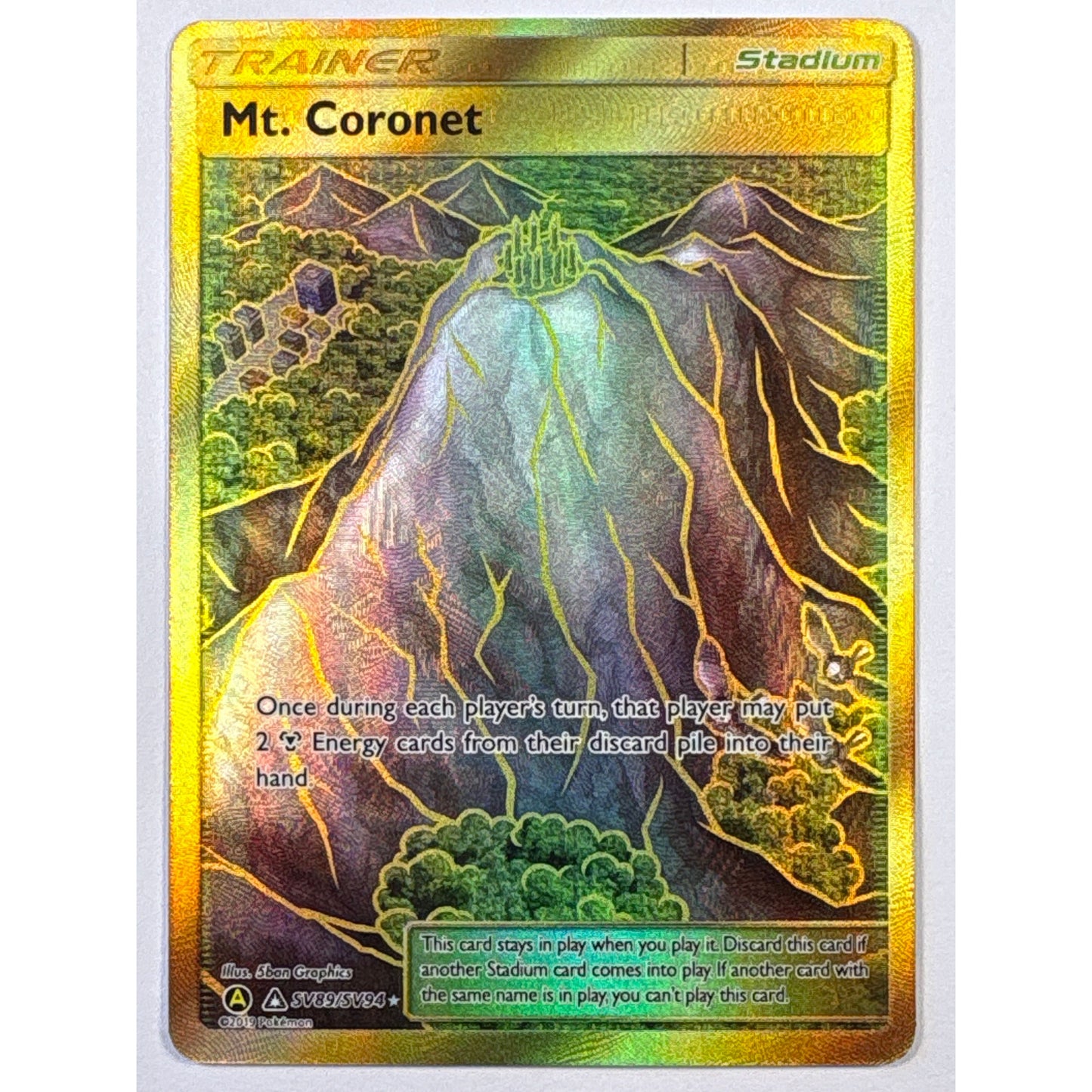 Mt. Coronet Holo Gold Shiny Vault SV89/SV94 | Local Legends Cards & Collectibles