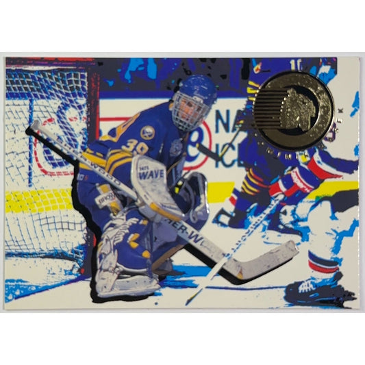 1995-96 Parkhurst Dominik Hasek Goal Patrol Embossed | Local Legends Cards & Collectibles