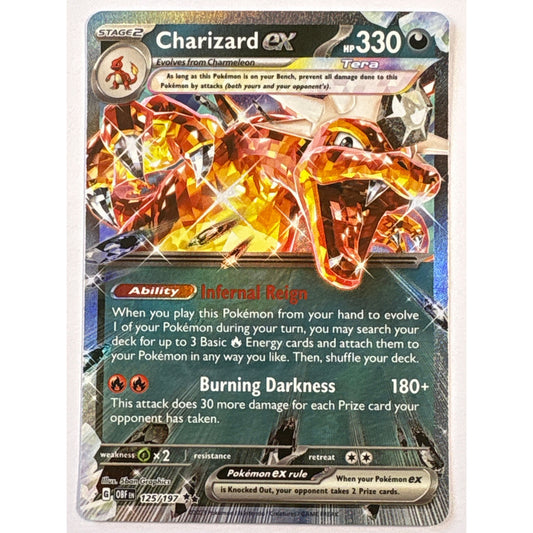 Charizard ex Holo Double Rare 125/197