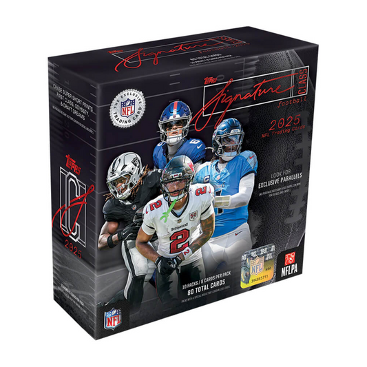 2025 Topps Signature Class NFL Football Mega Box