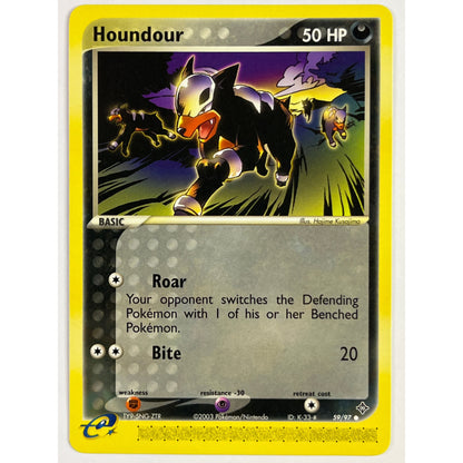 Houndour Non Holo Common 59/97