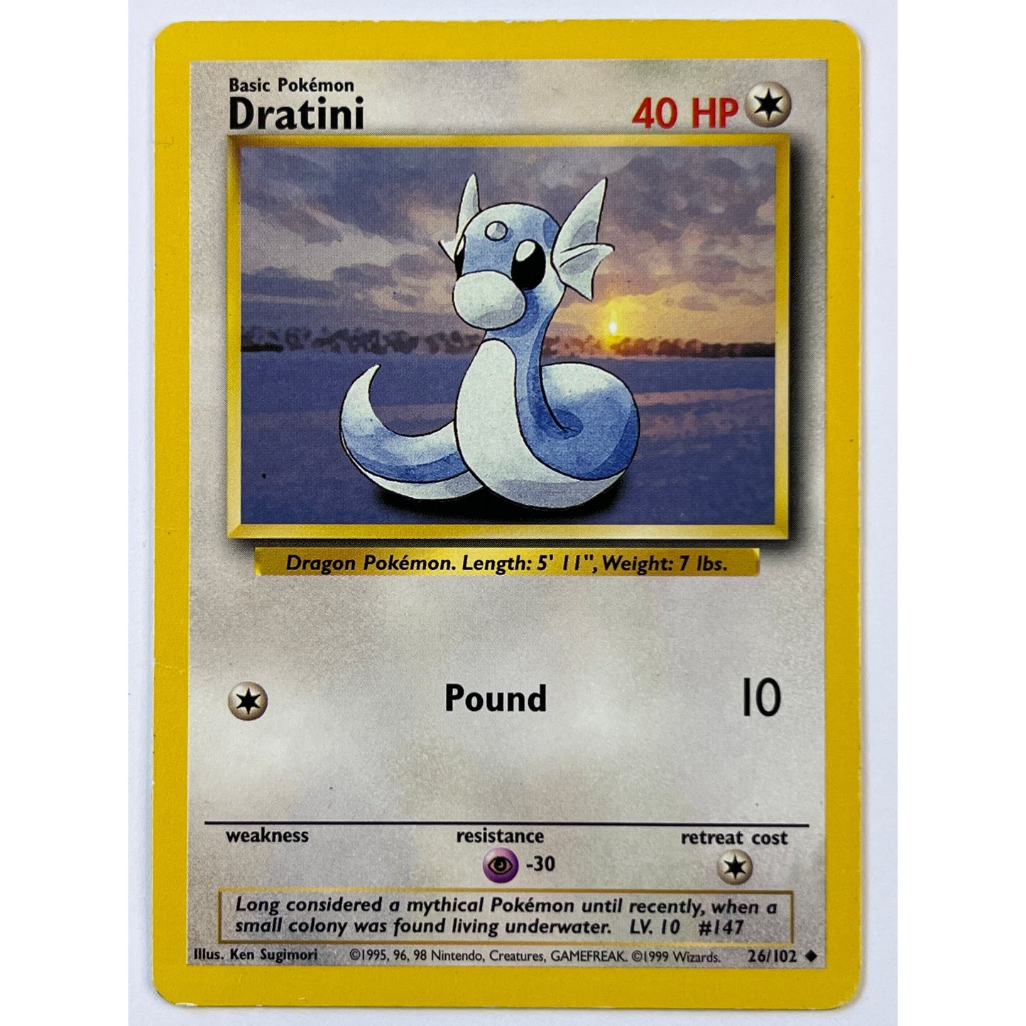 Dratini Non Holo Common 26/102