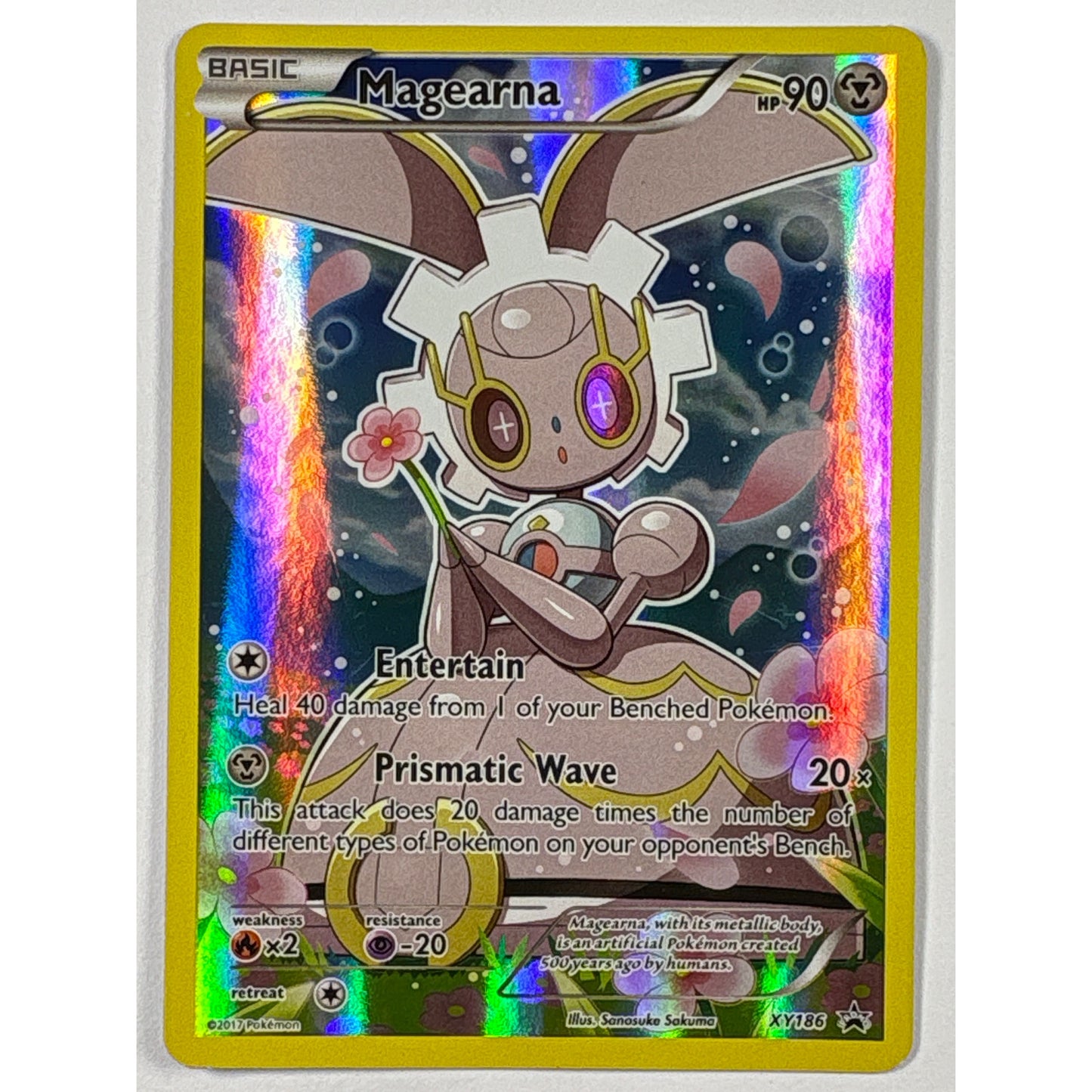 Magearna Holo Black Star Promo XY186