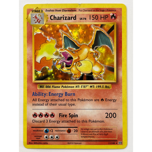 XY Evolutions Charizard Holo Rare 11/108