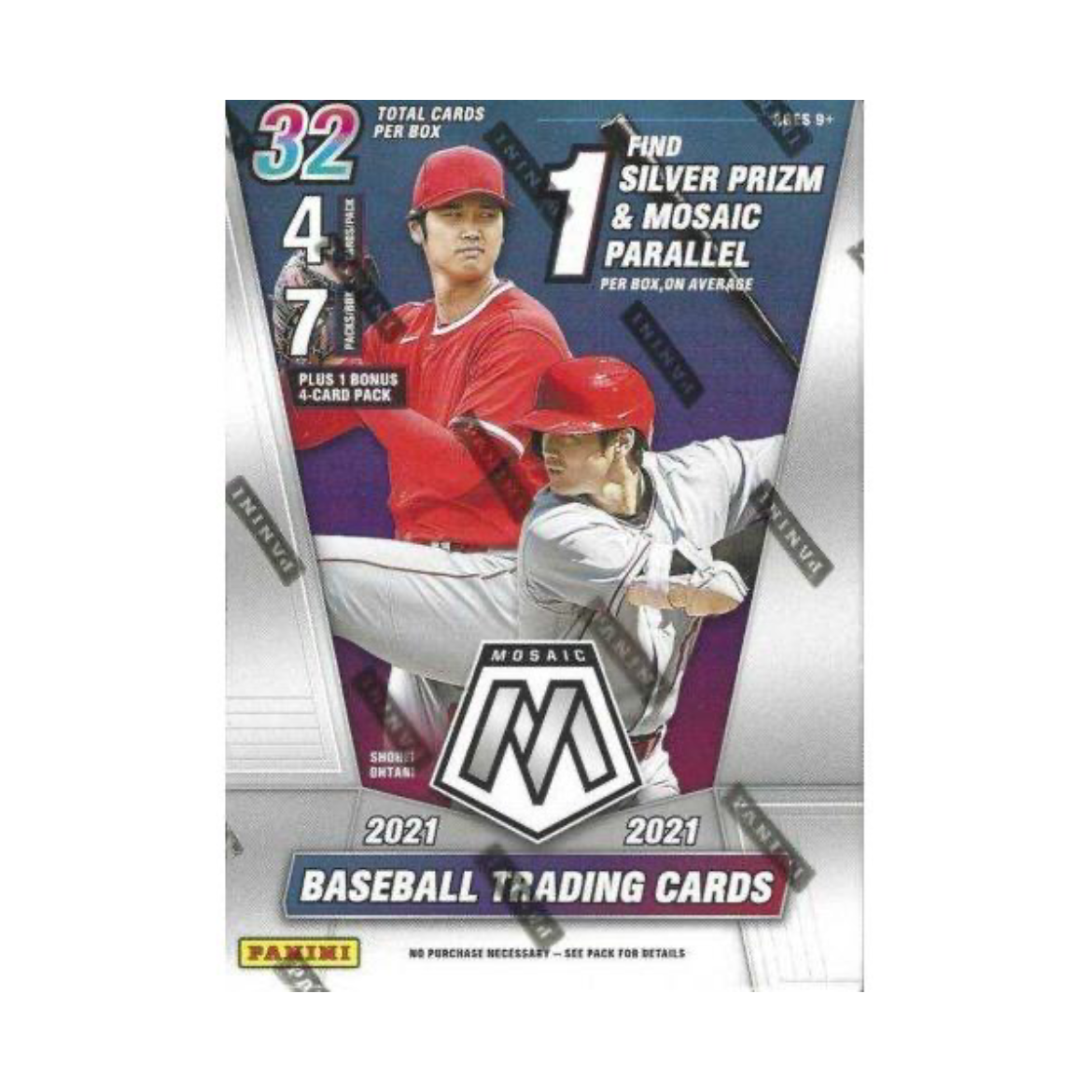 2021 Panini Mosaic Baseball Blaster Box