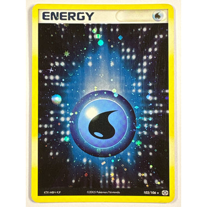 Water Energy Holo Rare 103/106