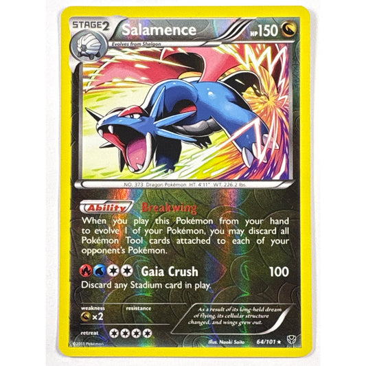Salamence Reverse Holo Rare 64/101 | Local Legends Cards & Collectibles