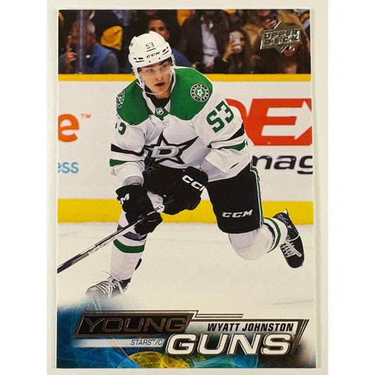 2022-23 Upper Deck Series 2 Wyatt Johnston Young Guns | Local Legends Cards & Collectibles