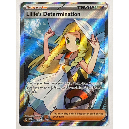 Lillie’s Determination Holo Ultra Rare 169/132