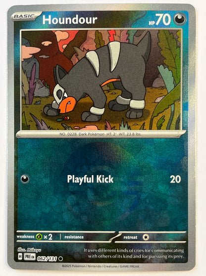 Houndour Pokéball Holo Common 062/131