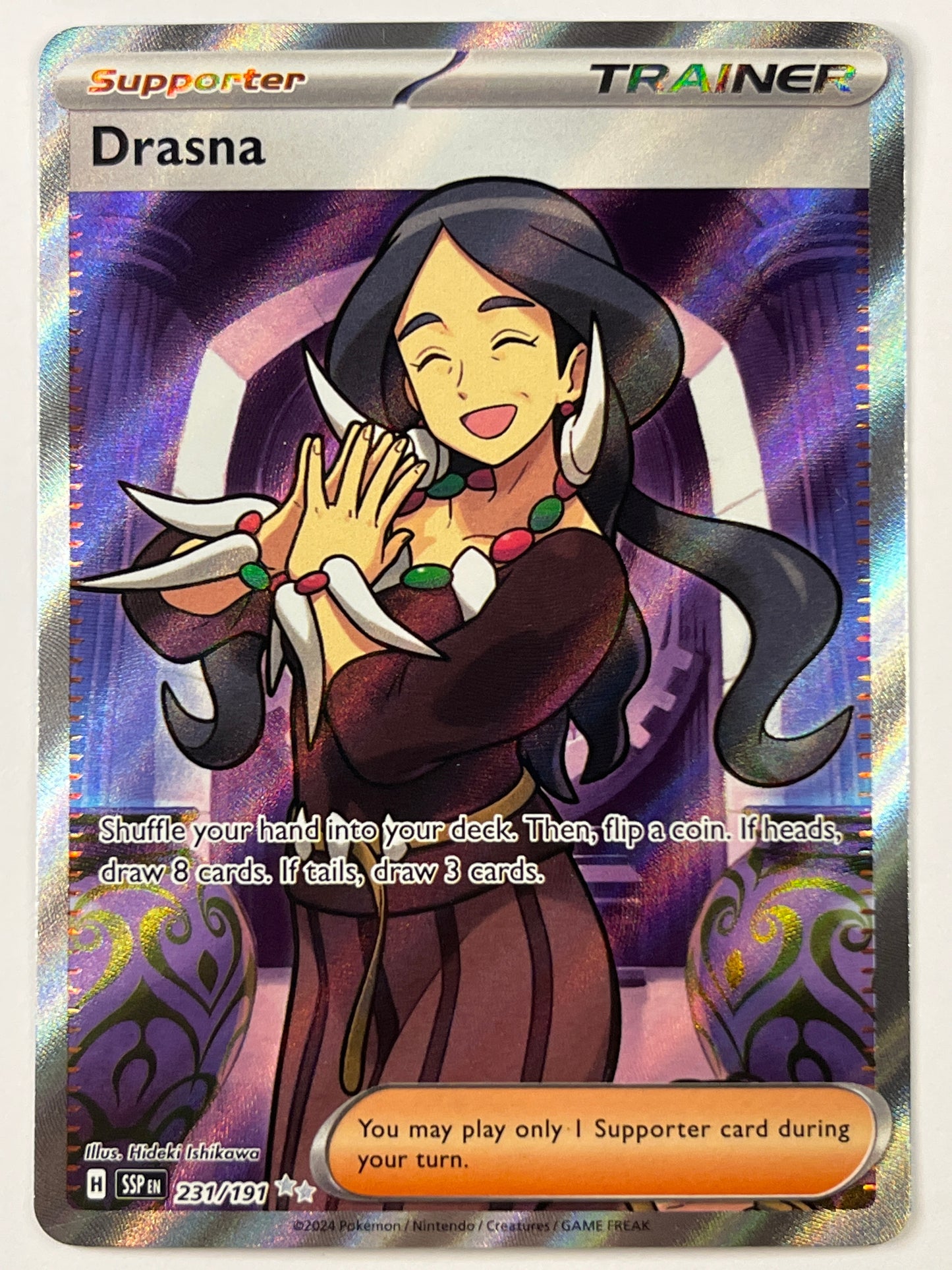 Drasna Holo Ultra Rare 231/191