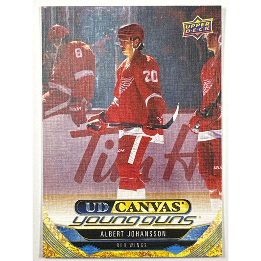 2024-25 Series 2 Albert Johansson UD Canvas Young Guns | Local Legends Cards & Collectibles