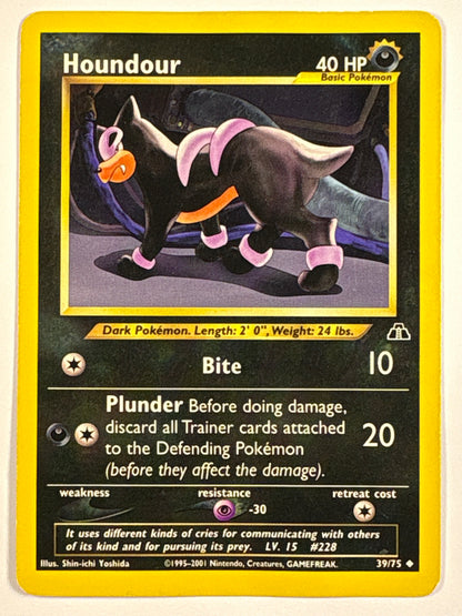 Houndour Non Holo Uncommon 39/75