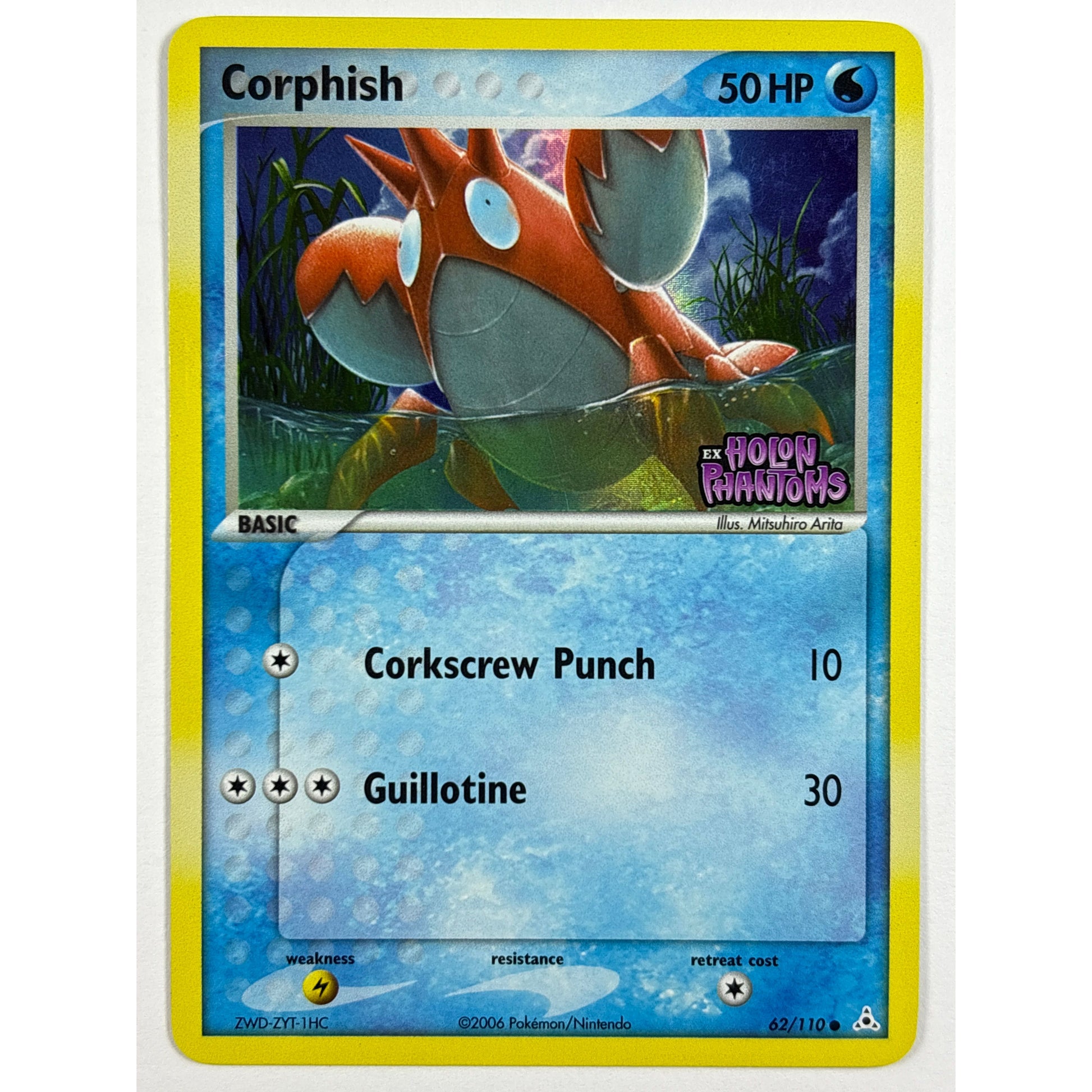 *Stamped Corphish Reverse Holo Common 62/110 | Local Legends Cards & Collectibles