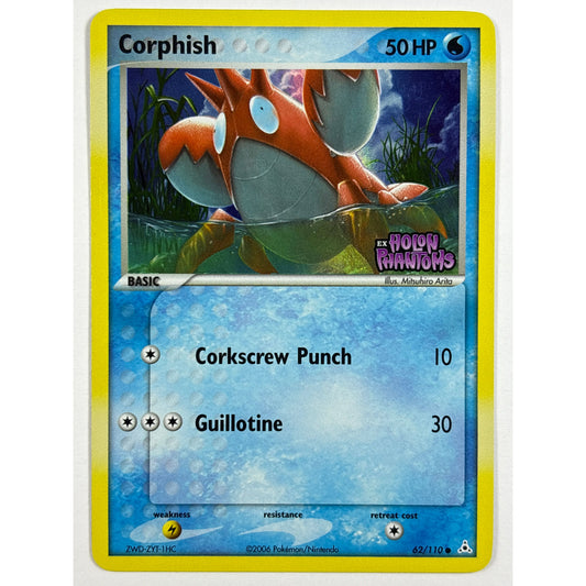 *Stamped Corphish Reverse Holo Common 62/110 | Local Legends Cards & Collectibles
