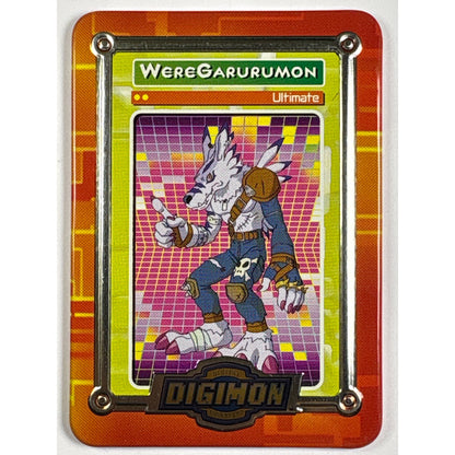 2000 Taco Bell WereGarurumon Metal Promo