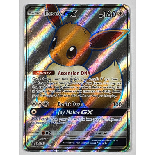 Eevee GX Holo Black Star Promo SM42 | Local Legends Cards & Collectibles