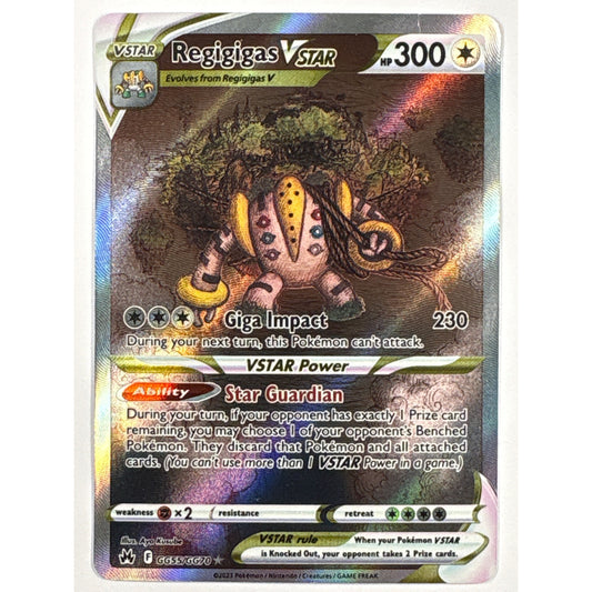 Regigigas Holo Galarian Gallery Rare GG55/GG70 | Local Legends Cards & Collectibles