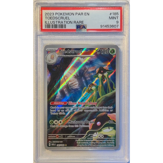 Toedscruel Holo Illustration Rare 185/182 PSA 9 MINT | Local Legends Cards & Collectibles