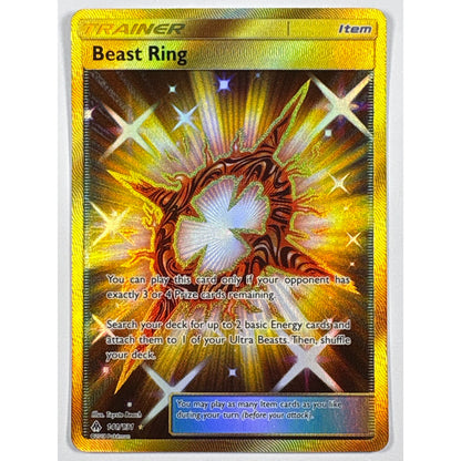 Beast Ring Holo Gold Secret Rare 141/131