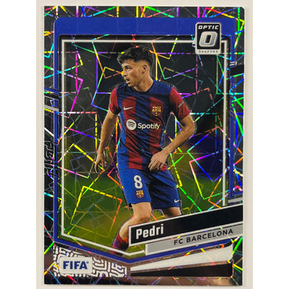 2023-24 Donruss Pedri Silver Velocity Prizm