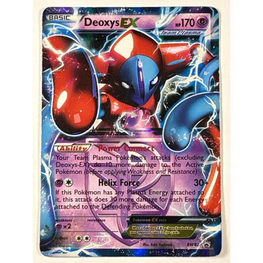 Deoxys EX Holo Black Star Promo BW82 | Local Legends Cards & Collectibles