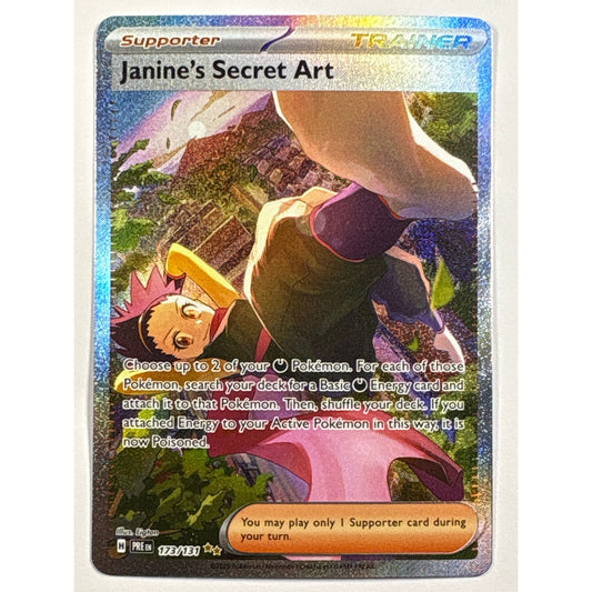 Janine’s Secret Art Special Illustration Rare 173/131 | Local Legends Cards & Collectibles