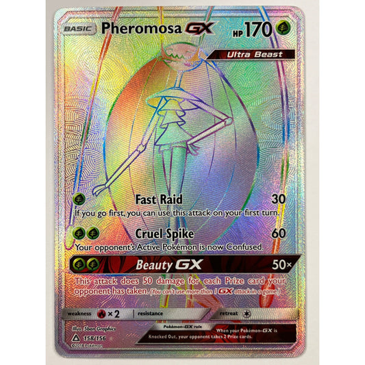 Pheromosa GX Holo Secret Rare 158/156