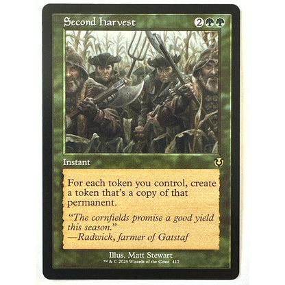 2025 MTG Second Harvest Rare 417 | Local Legends Cards & Collectibles