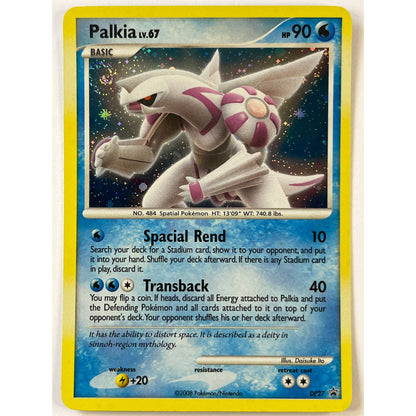 Palkia Lv. 67 *W/Swirl Holo Black Star Promo DP27