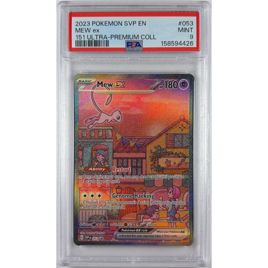 Mew ex Holo Black Star Promo 053 PSA 9 MINT | Local Legends Cards & Collectibles