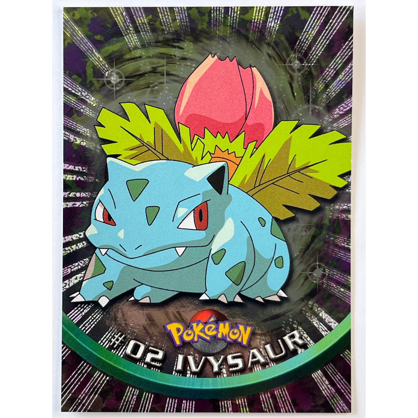 1999 Topps Ivysaur Textured Holo #2