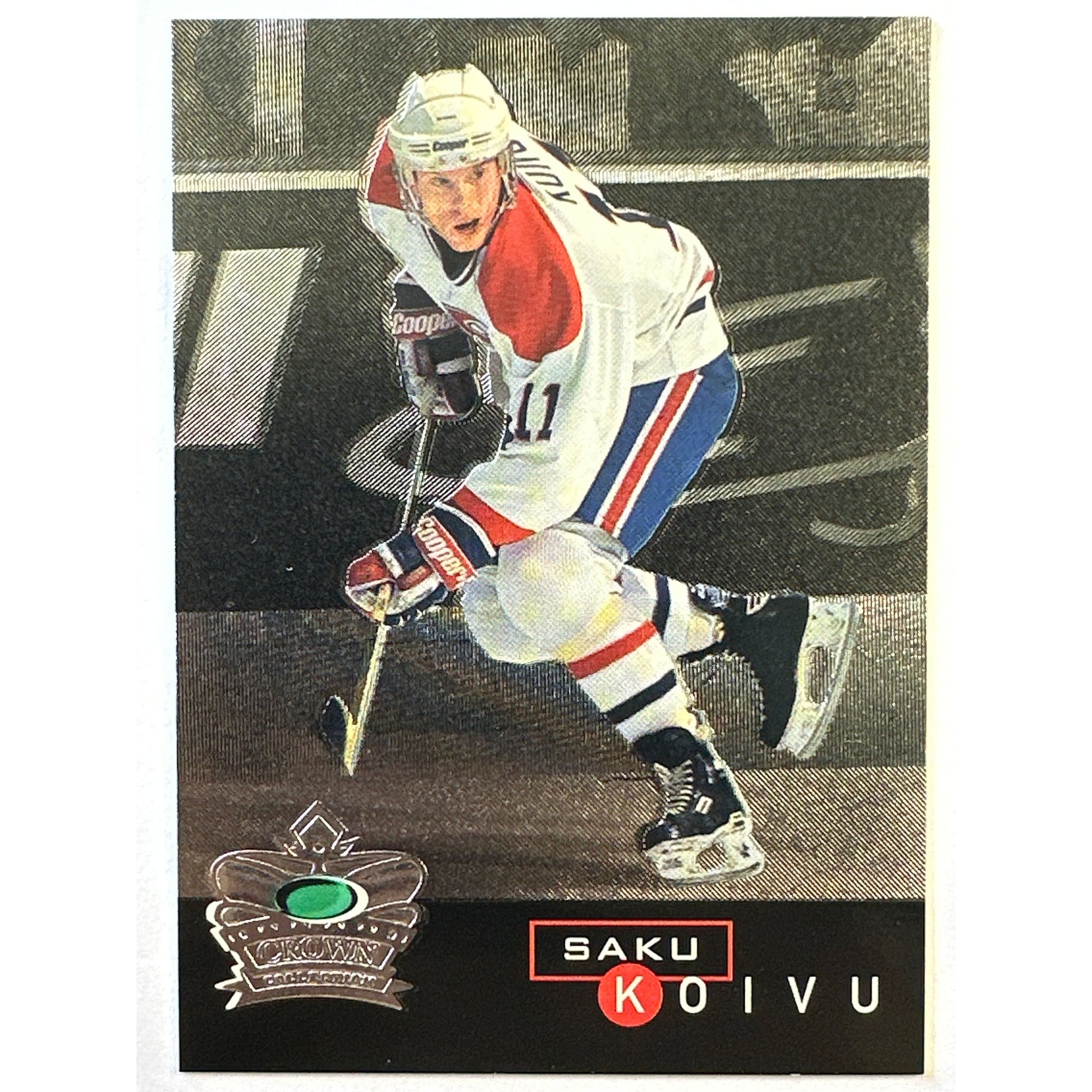 1995-96 Parkhurst Saku Koivu Crown Collection | Local Legends Cards & Collectibles