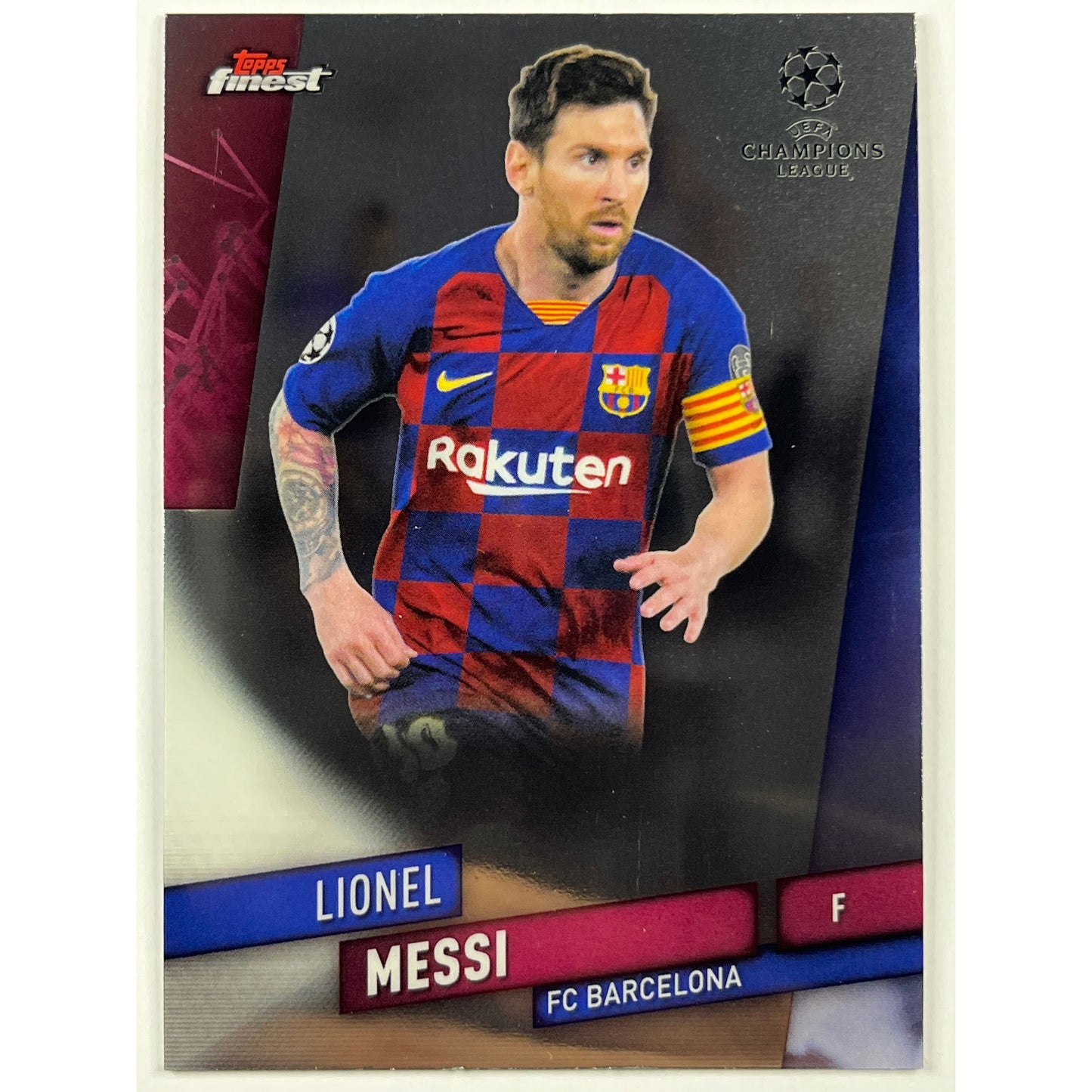 2019-20 Topps Finest Lionel Messi #1