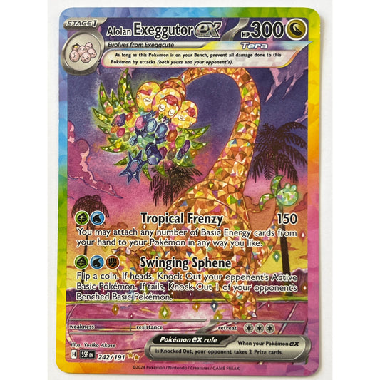 Alolan Exeggutor EX Special Illustration Rare 242/191