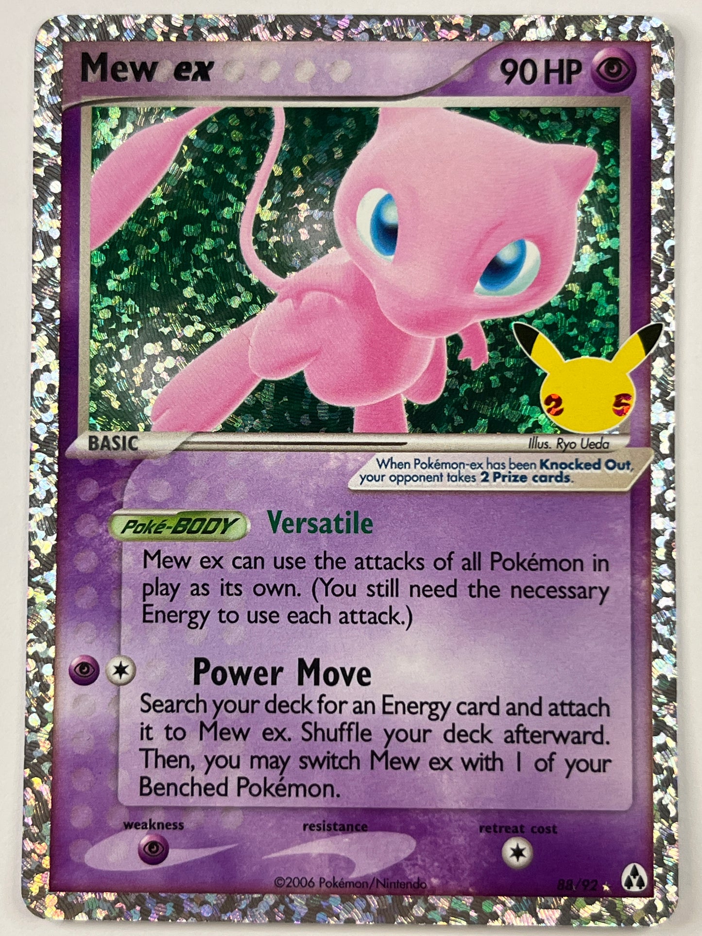 Celebrations Mew EX Holo Rare 88/92