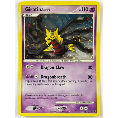 Giratina Holo Rare 28/127