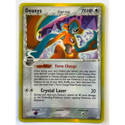 Deoxys Reverse Holo Rare 5/110