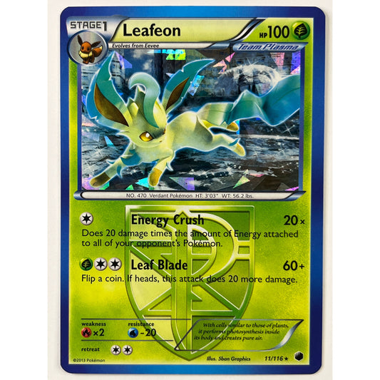 Leafeon Holo Rare 11/116