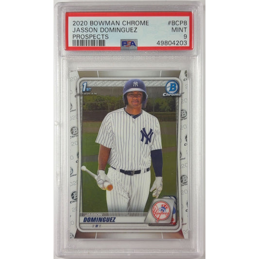 2020 Bowman Chrome Jasson Dominguez Bowman 1st PSA 9 MINT | Local Legends Cards & Collectibles