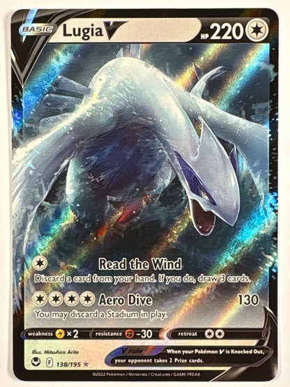 Lugia V Holo Ultra Rare 138/195 | Local Legends Cards & Collectibles